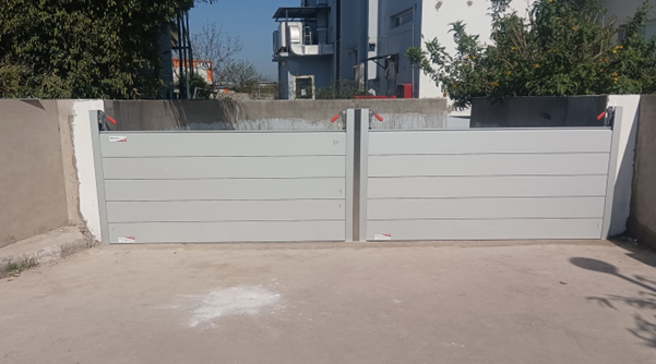 Flood Barriers  - Frontier flood barrier.